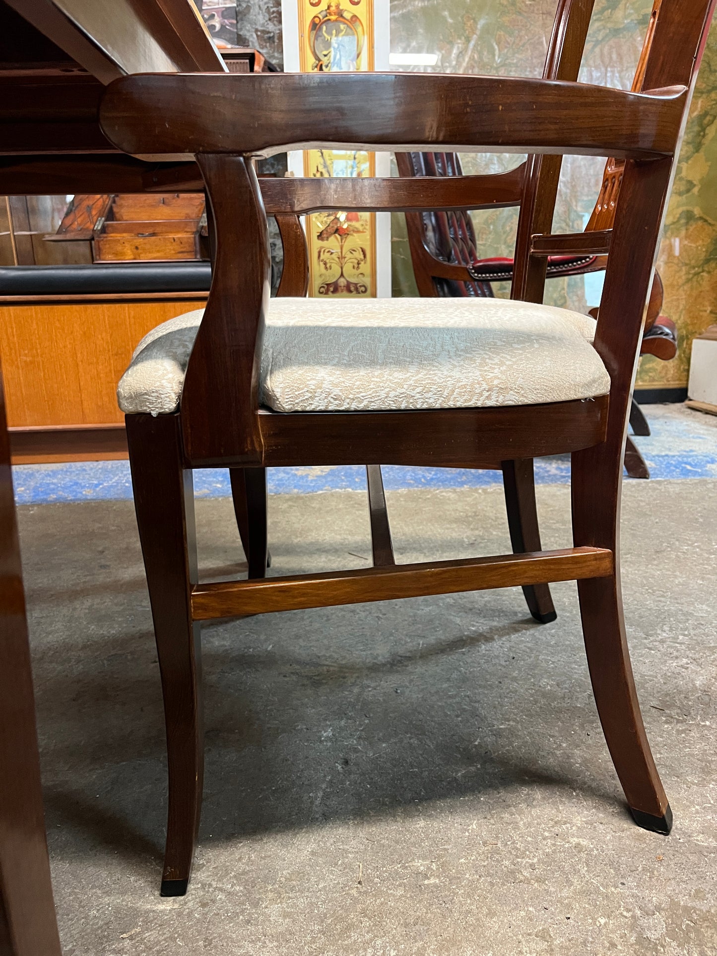 Chinese Rosewood Table and Chairs