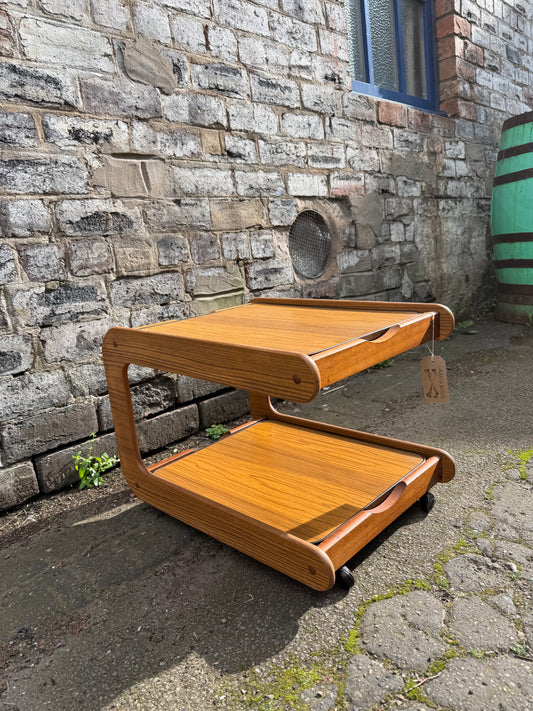 Sika Mobler (Denmark Made) U Model Drinks Trolly