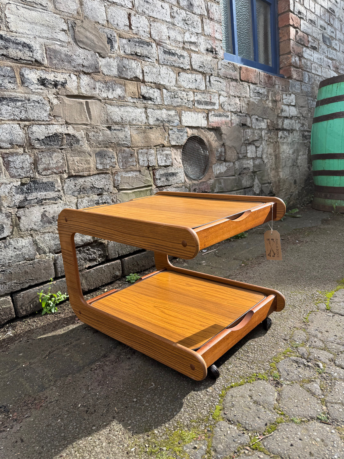 Sika Mobler (Denmark Made) U Model Drinks Trolly