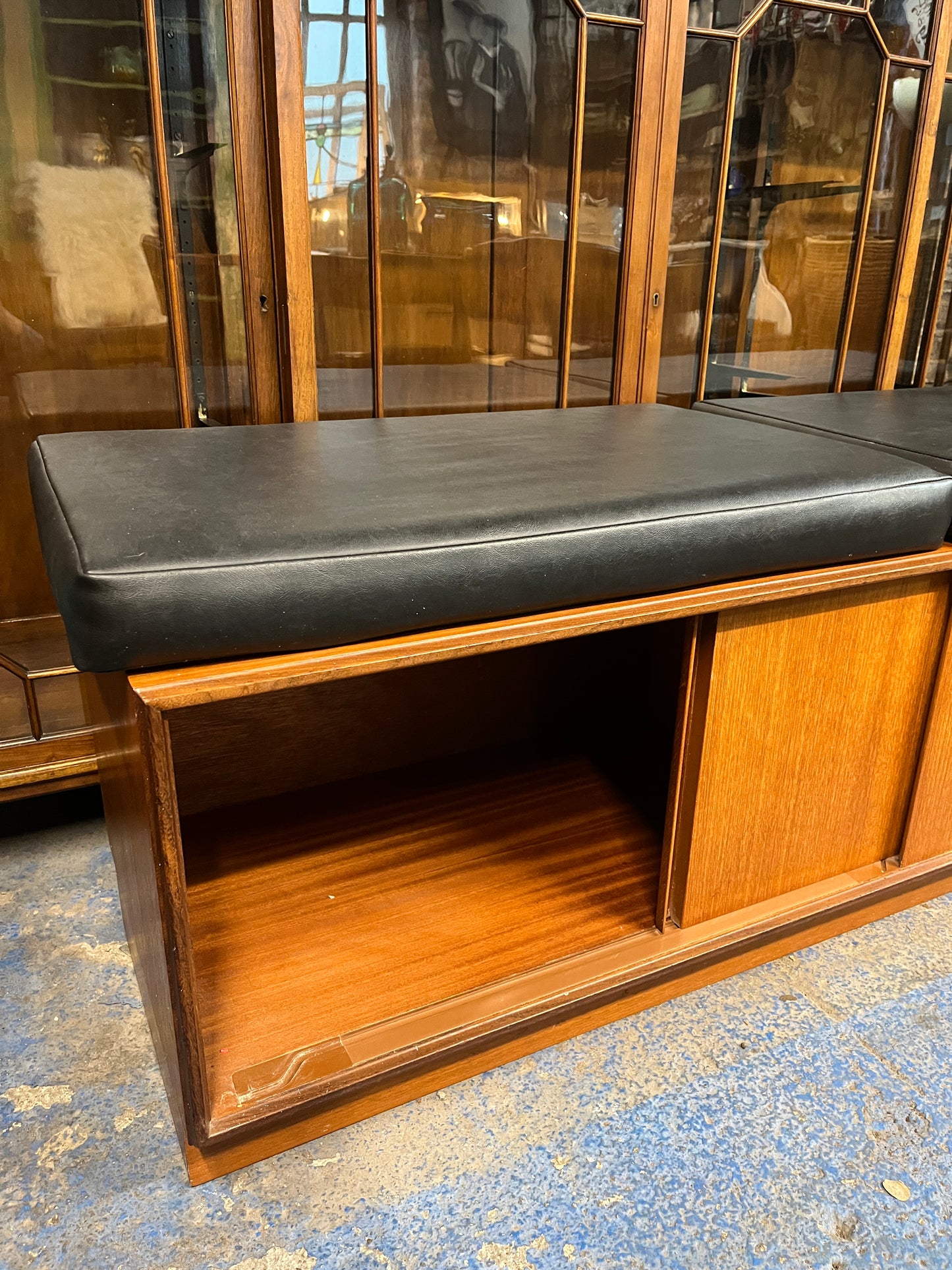 Mid Century Modern Sideboard with Cushions