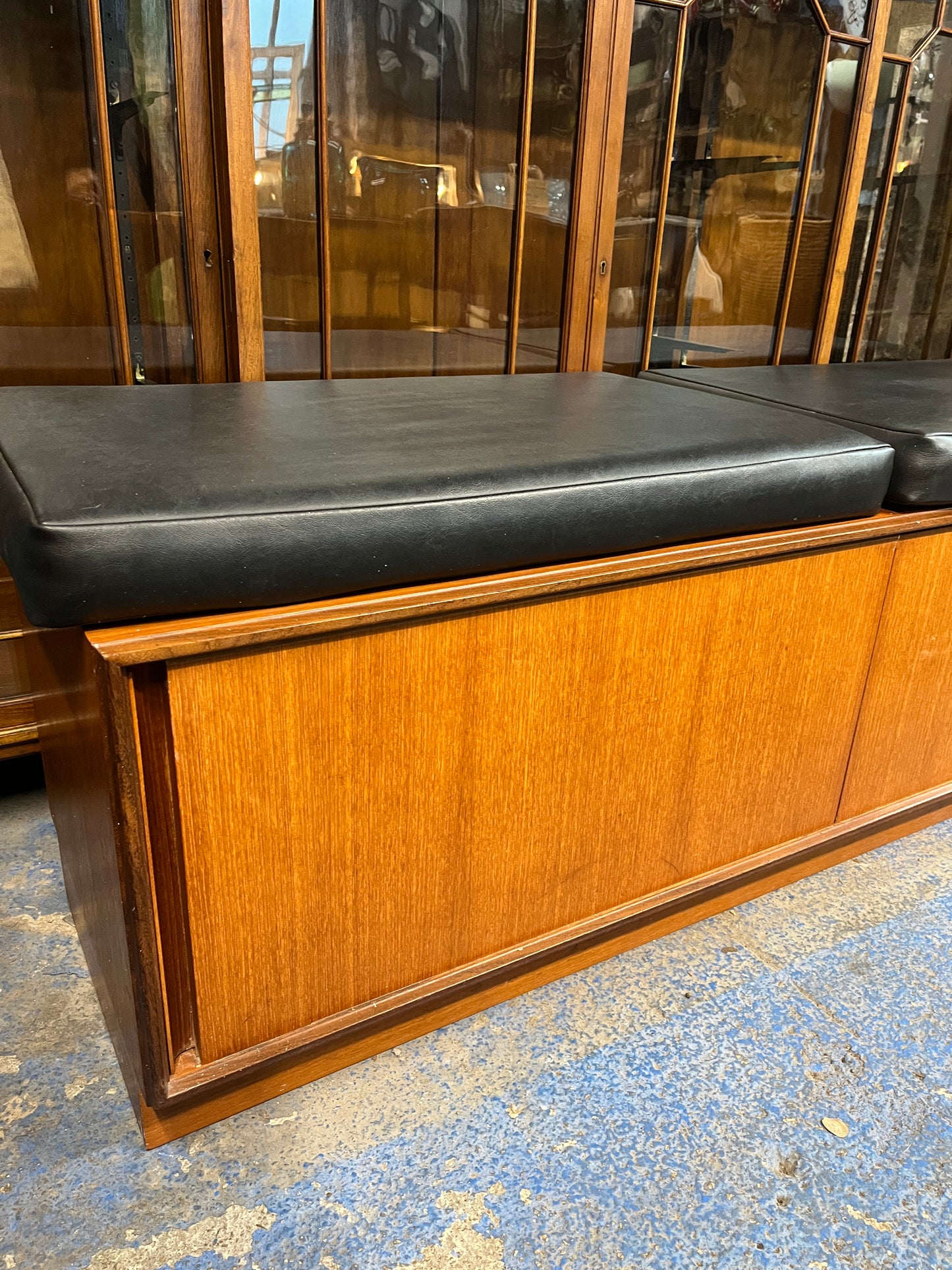 Mid Century Modern Sideboard with Cushions
