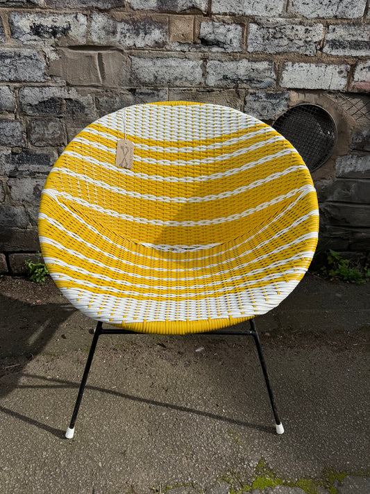 1950's - 1960's Sputnik Lounge Chair in Original Condition