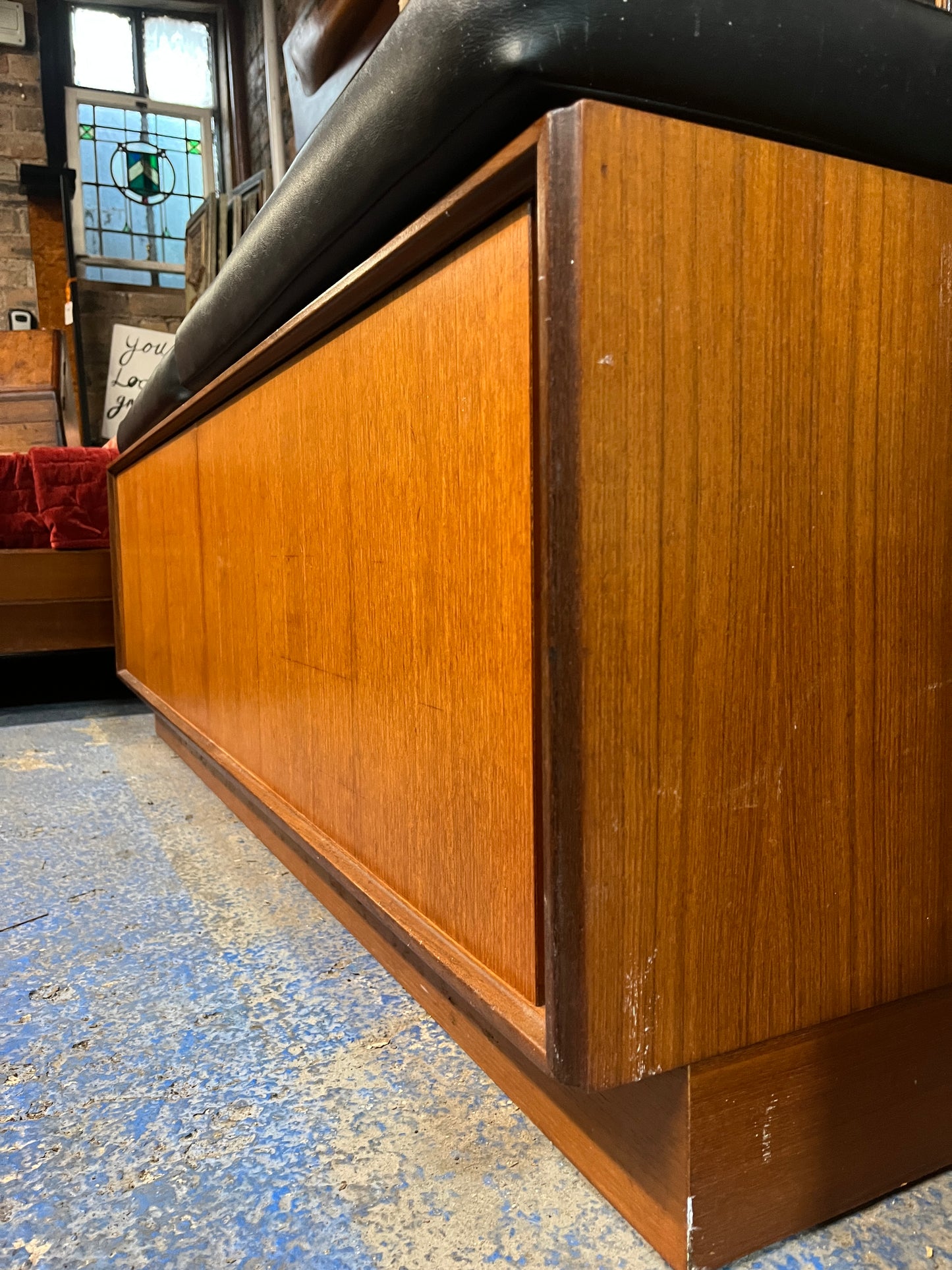 Mid Century Modern Sideboard with Cushions