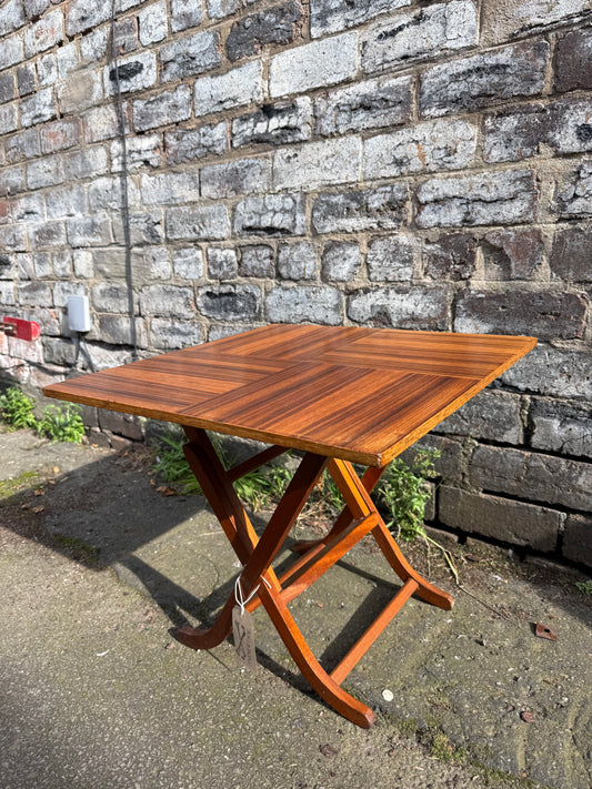 Mid Century Meredew Folding Tea Table