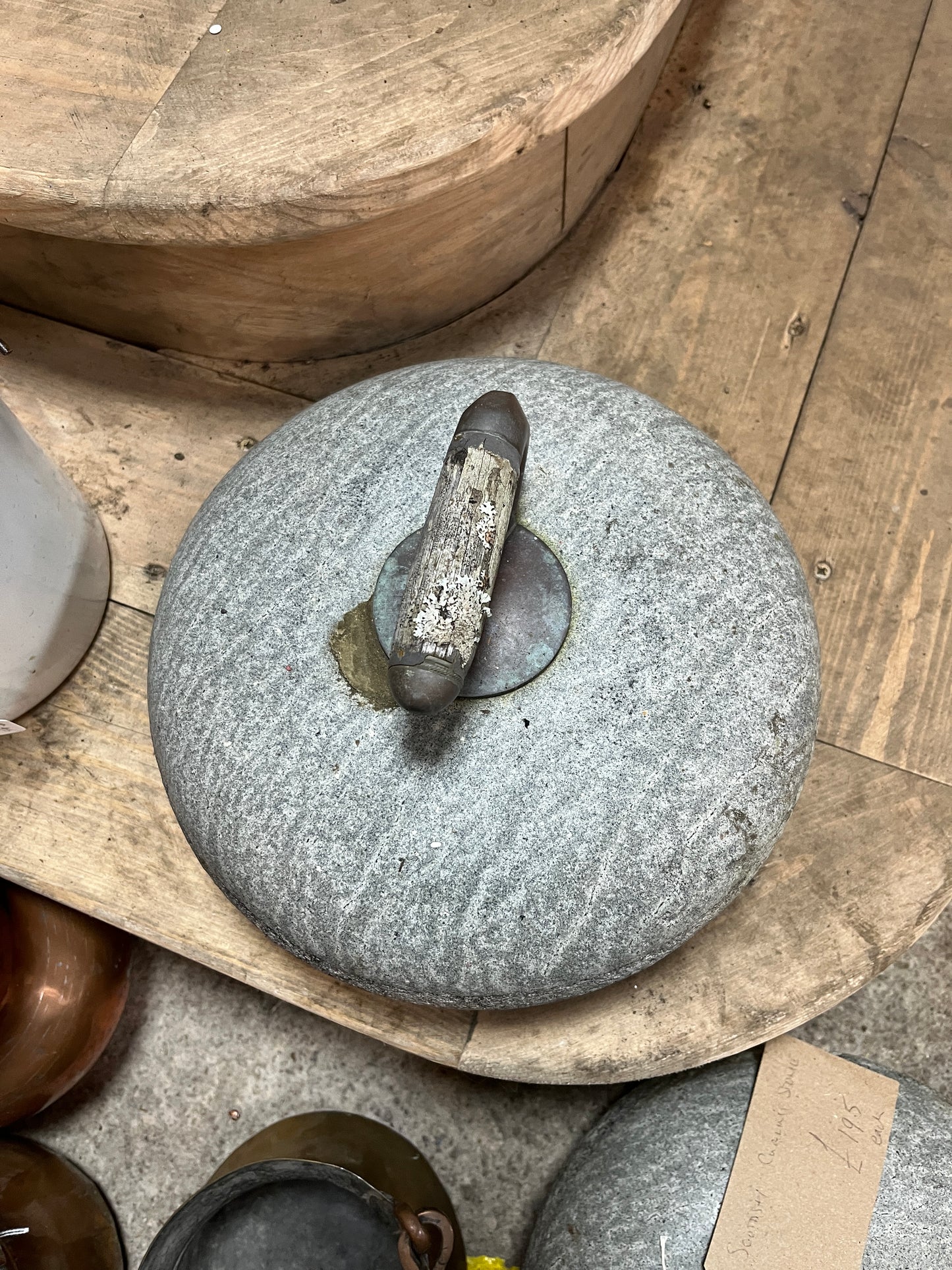 Vintage Scottish Granite Curling Stones