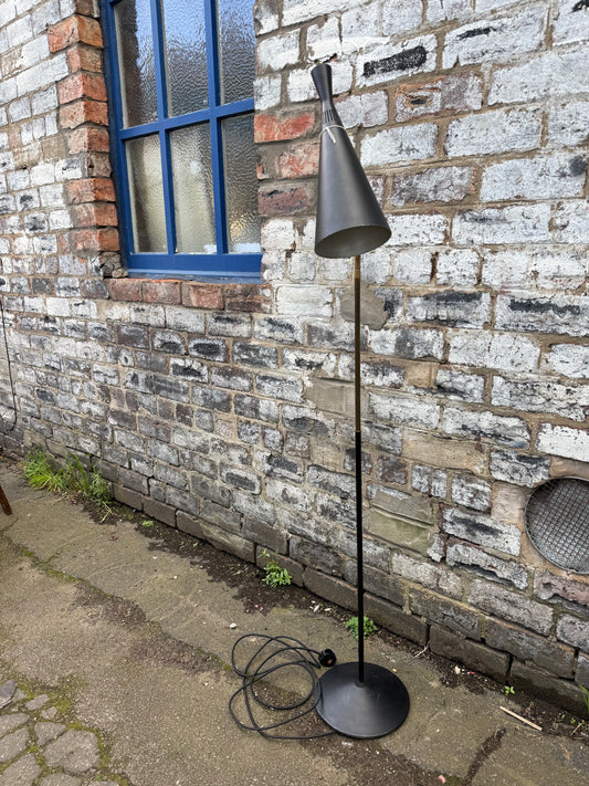 GA. Scott Design MaClamp England Floor Lamp Circa 1950-60 with Adjustable Gooseneck