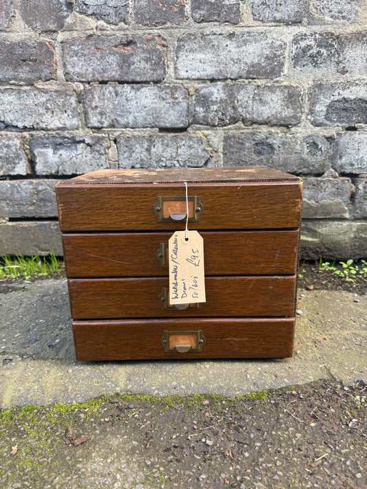 Watchmaker's/Collector's Wooden Drawers - circa 1920's