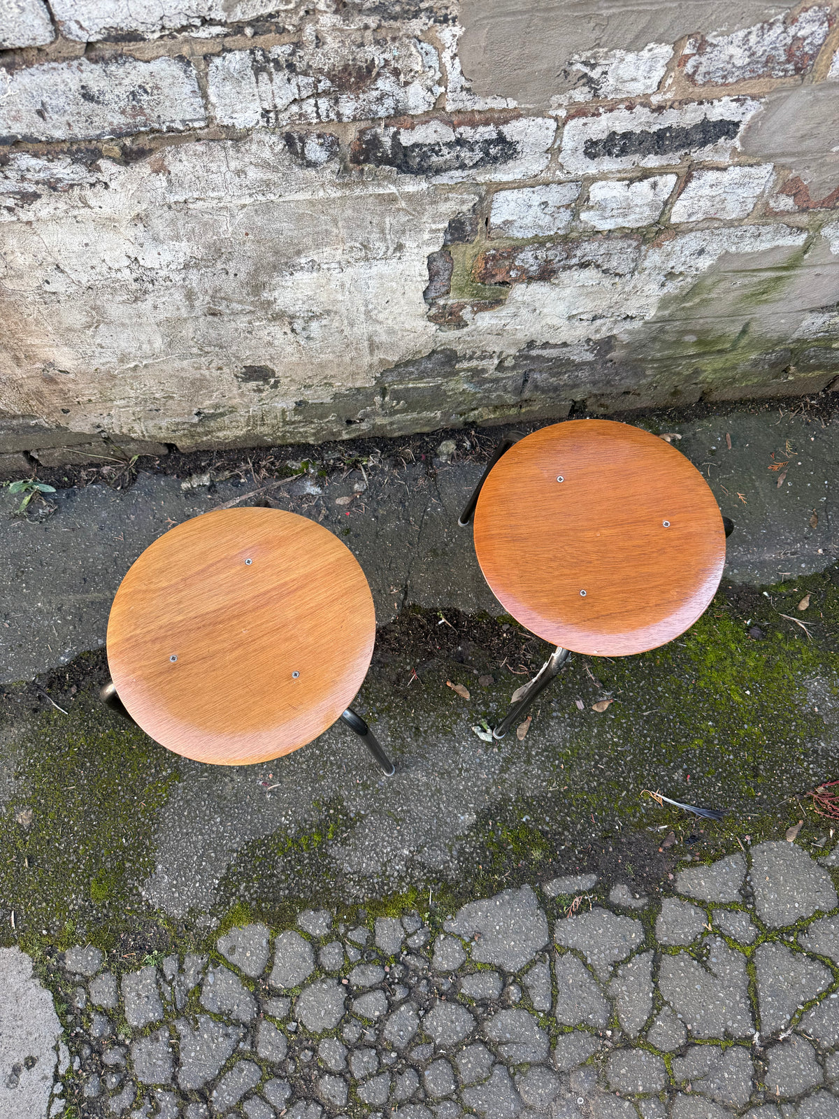 Arne Jacobsen Dot Stools - circa 1950/60s