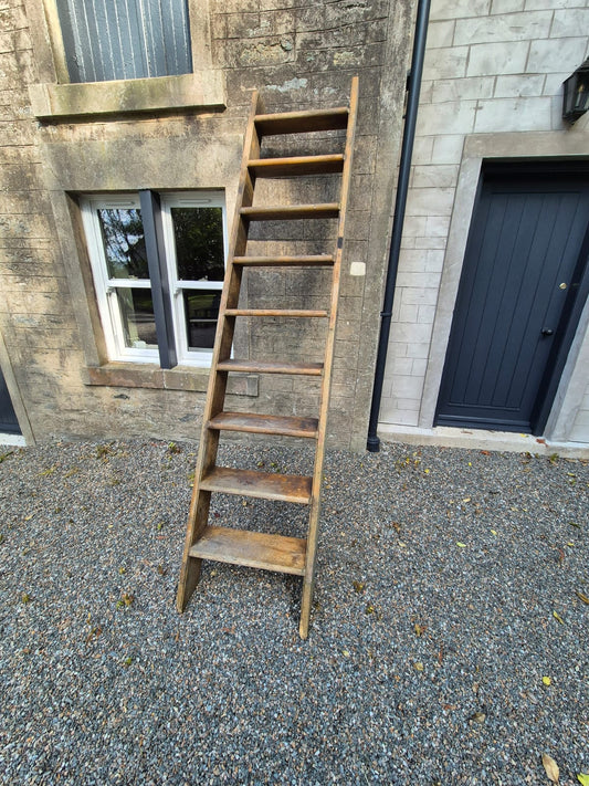 Antique Oak Coach House Stairs - Circa 1879