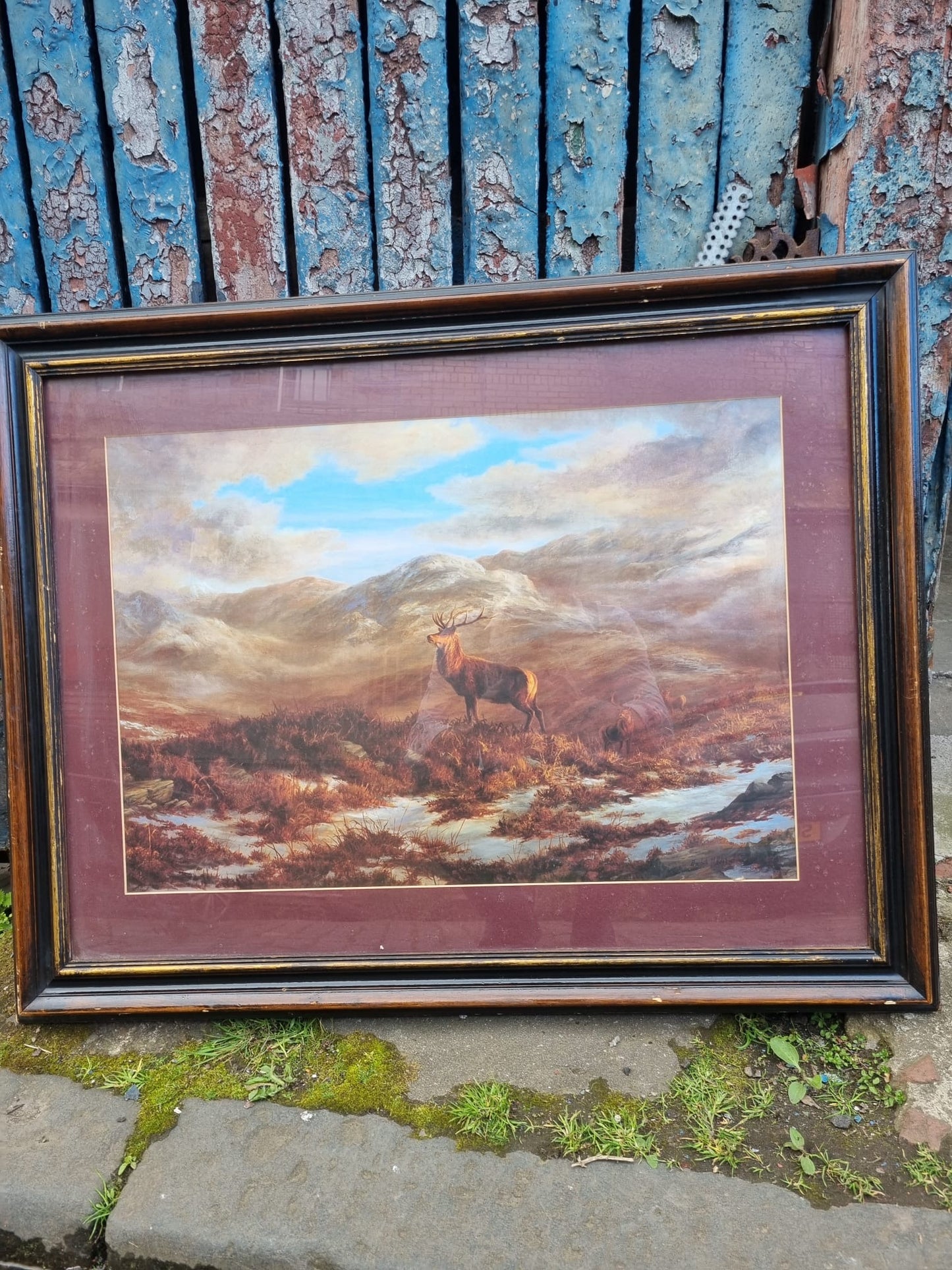 Elizabeth Halstead Framed Print 'Valley of the Stag'